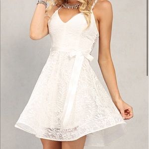 NWT White Lace Dress